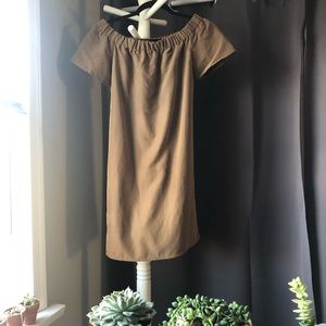 Off the shoulder dress